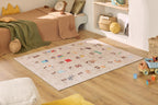 Happy - Indoor Rug - Printed Polyester - Beige