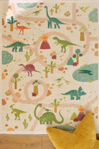 Happy - Indoor Rug - Printed Polyester - Beige