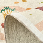 Happy - Indoor Rug - Printed Polyester - Beige