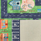 Happy - Tapis D'Intérieur - Polyester Imprimé - Vert