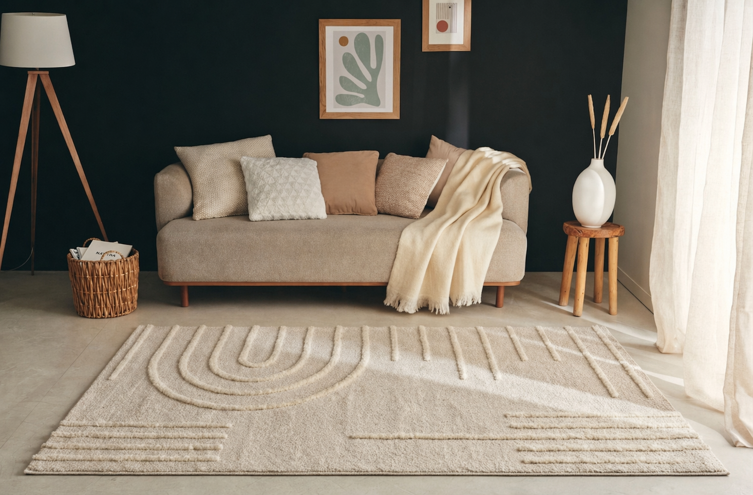 Harmonie - Indoor Rug - Polypropylene - Cream