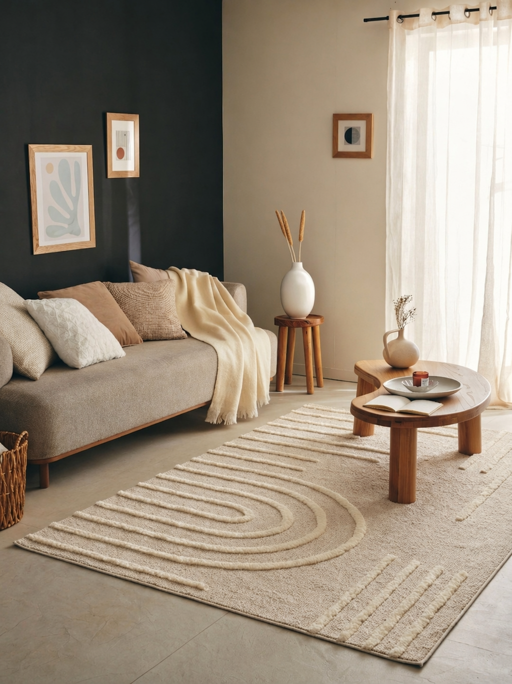 Harmonie - Indoor Rug - Polypropylene - Cream