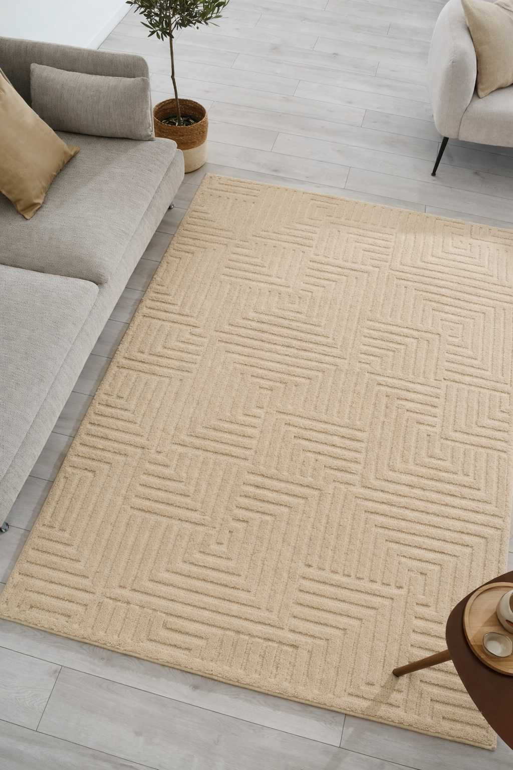 Harmonie - Indoor Rug - Polypropylene - Beige