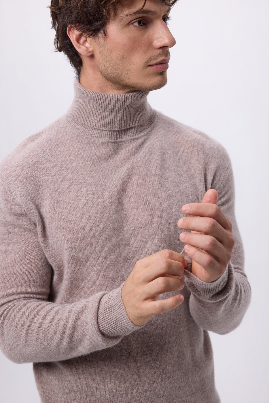Cuello alto Harry - Avellana - Hombre