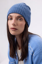 Gorro Hat - Azul vaquero - Unisex - 100 % Cachemira