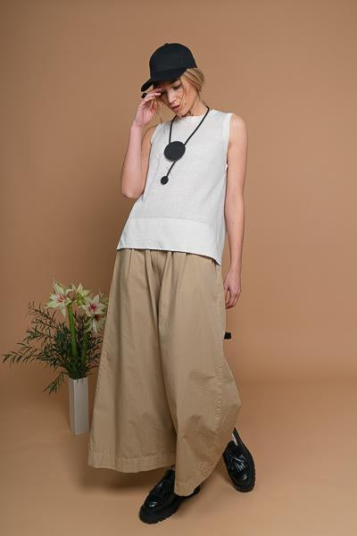 Top - Denza - Ecru
