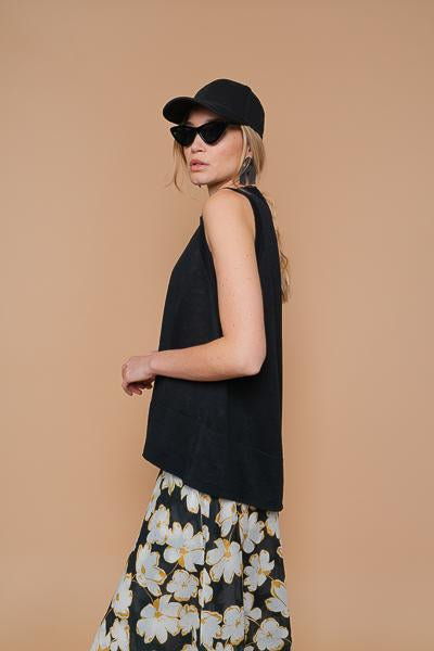 Top - Denza - Noir