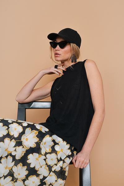 Top - Denza - Negro