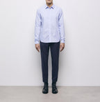 The Kooples - Chemise Slim - Ciel Et Blanc - Homme