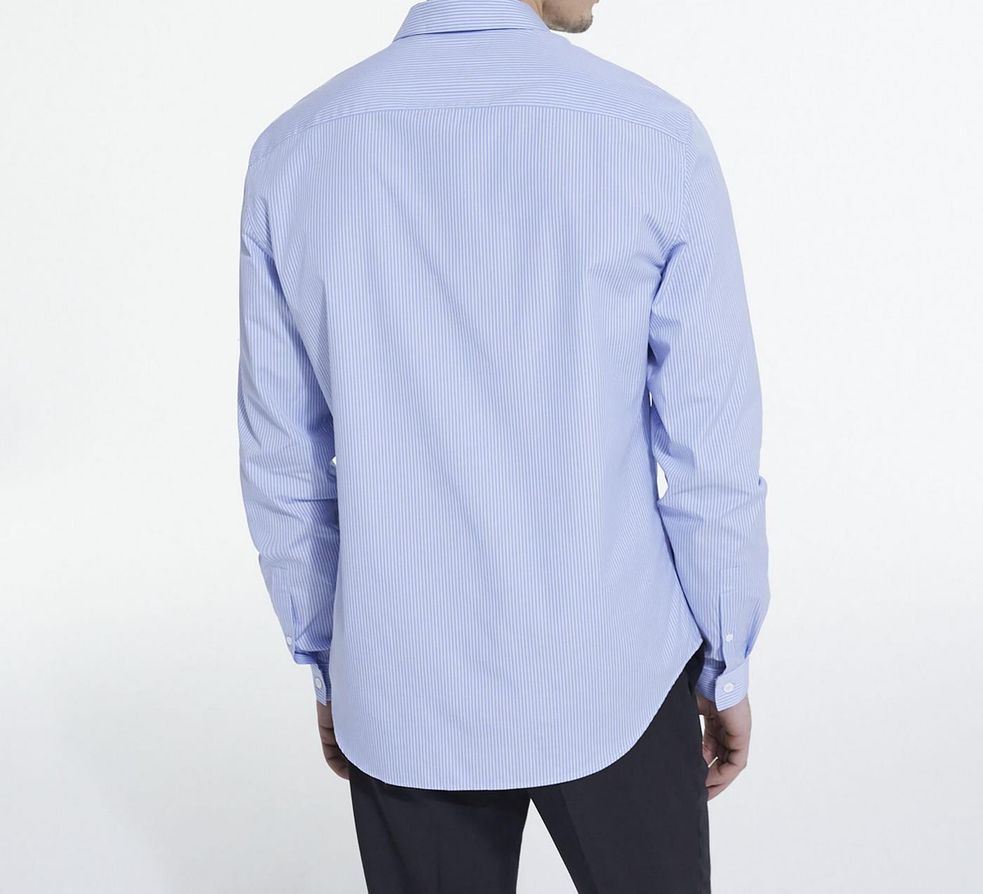 The Kooples - Camisa Slim Decintree Rayada Tapeta De Botones Oculta - Hombre