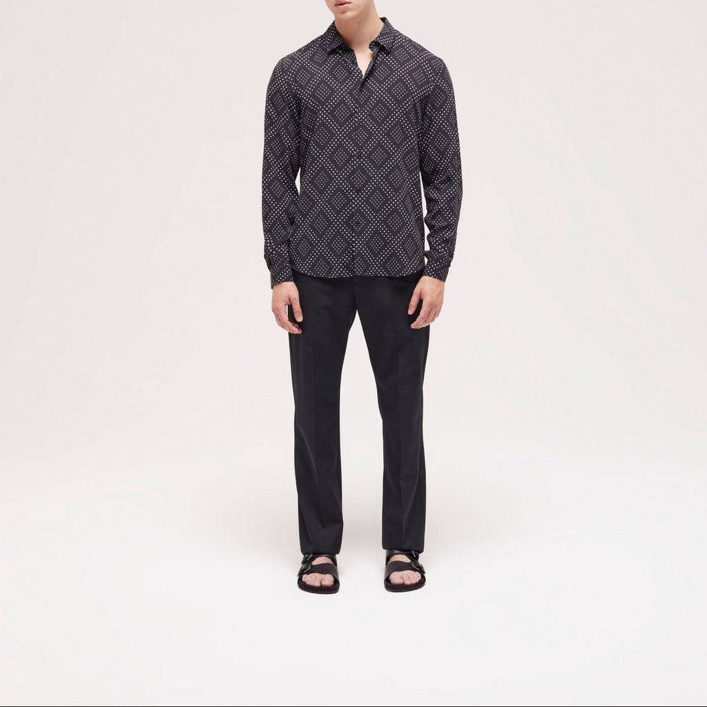 The Kooples - Chemise Slim - Bleu Marine - Homme