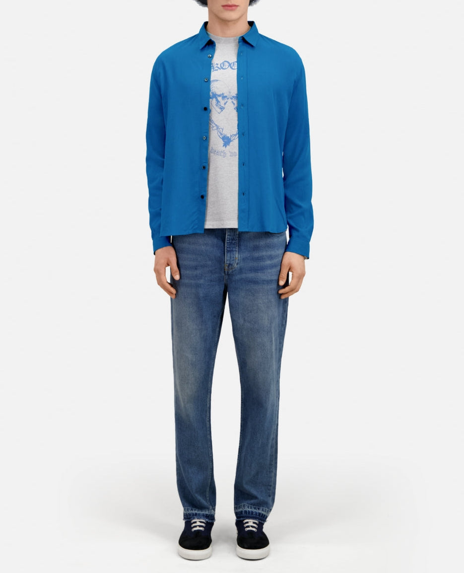 The Kooples - Chemise - Bleu Pétrole - Homme