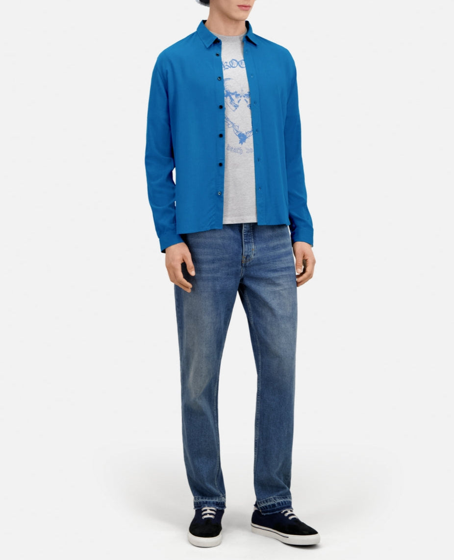 The Kooples - Chemise - Bleu Pétrole - Homme