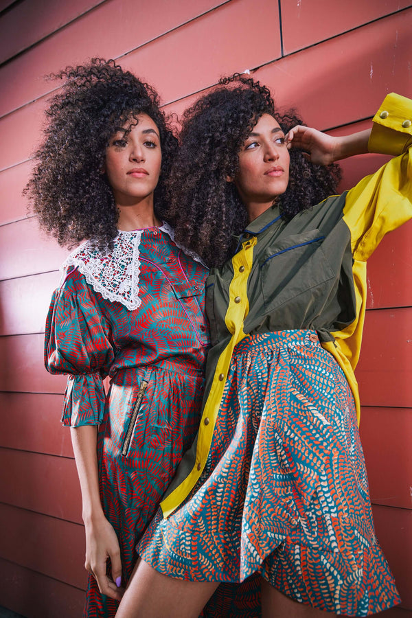 Falda Austria con estampado Zicatela | Heimstone