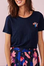 Tee Shirt Heliane - Marine