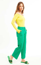 Pantaloni Henry Verde Abete