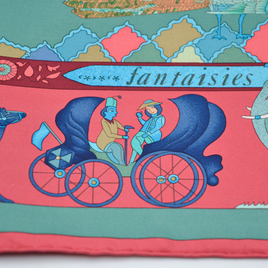 Foulard Hermès Fantaisies Indiennes