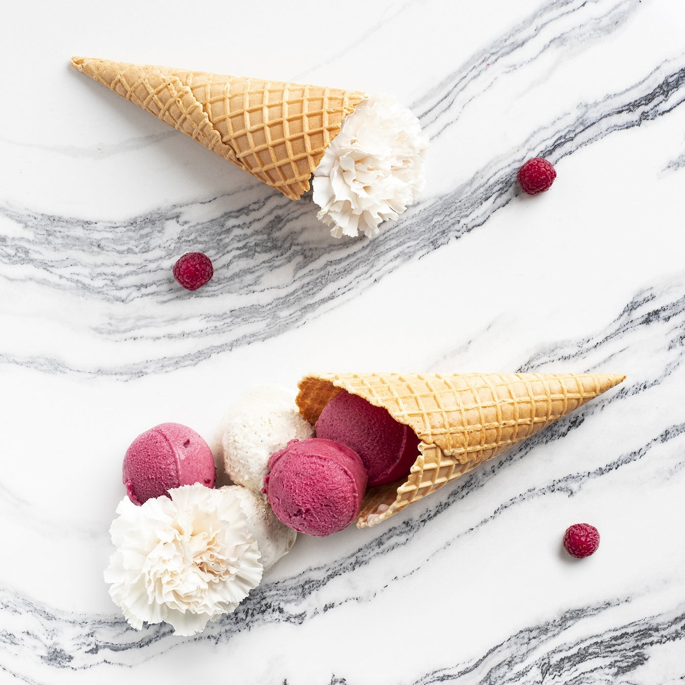 Refrigerating Ice Cream Maker - Stainless Steel/White