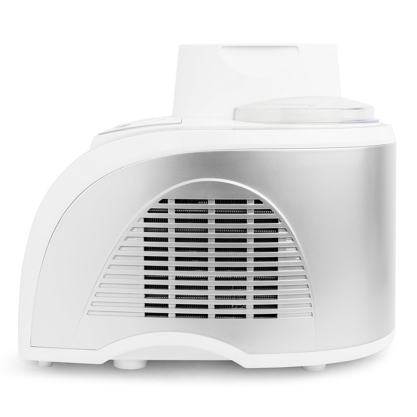 Refrigerating Ice Cream Maker - Stainless Steel/White