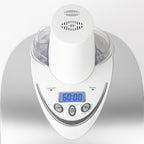 Refrigerating Ice Cream Maker - Stainless Steel/White