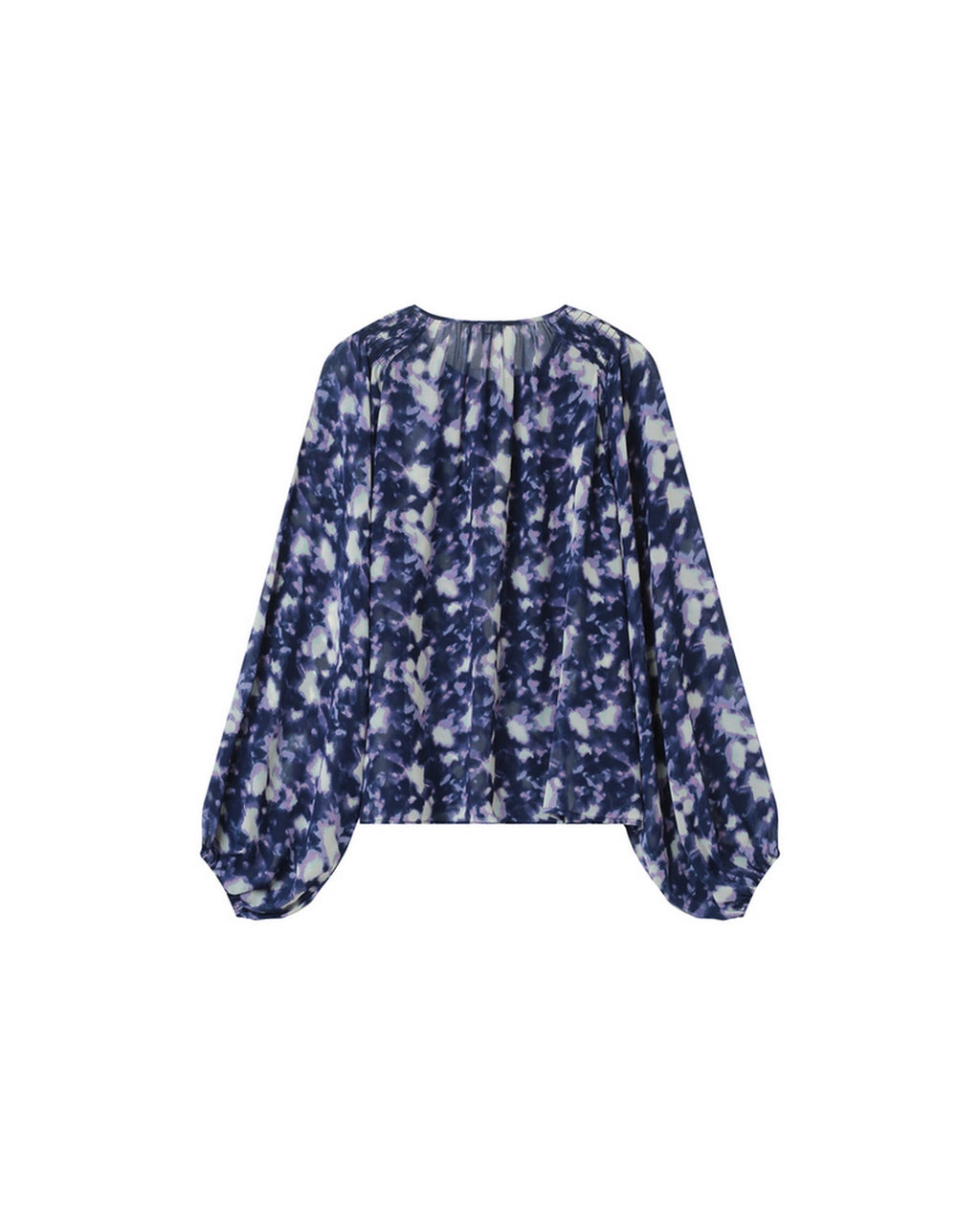 Hilda Navy Blouse