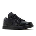 Air Jordan 1 Low Se Patent Elephant Black (W) - Schwarz