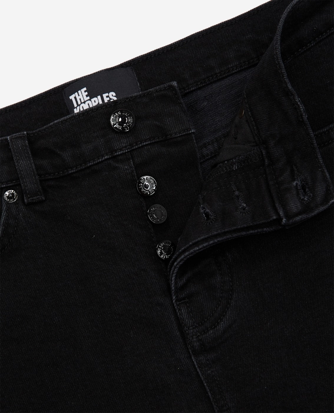 The Kooples - Black Washed Slim Jeans - Men