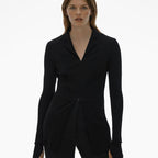 Top Blazer - Noir - Femme