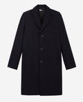 The Kooples - Manteau En Laine - Bleu Marine - Homme