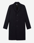 The Kooples - Manteau En Laine - Bleu Marine - Homme