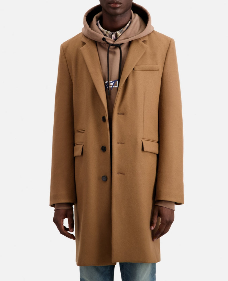 The Kooples - Manteau En Laine - Beige - Homme