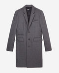 The Kooples - Manteau En Laine - Gris - Homme