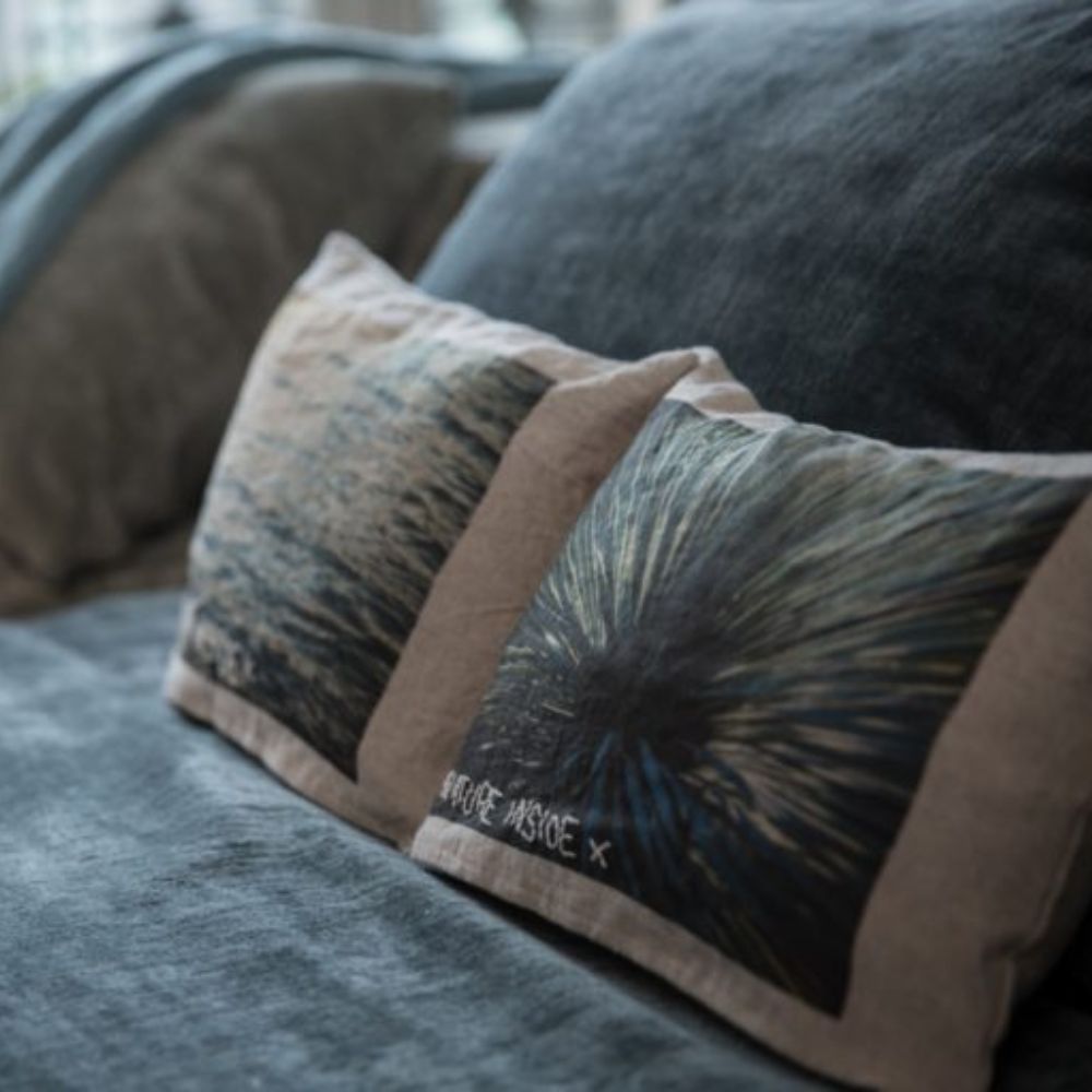 Housse De Coussin En Lin Lavé Hnatureinside - Touk