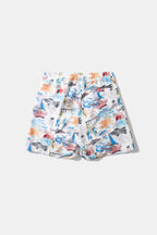 Holidays Off White Badeshorts