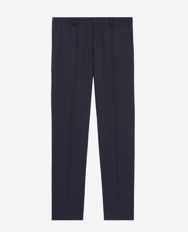 The Kooples - Wool Suit Trousers - Navy Blue - Men