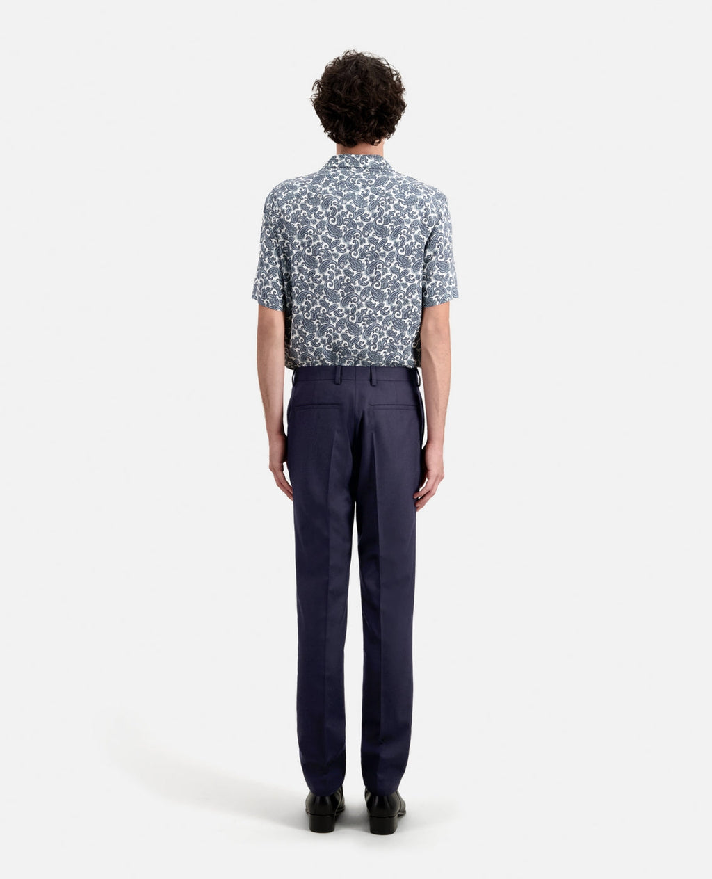 The Kooples - Pantalon De Costume En Laine - Bleu Marine - Homme