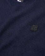 The Kooples - Pull Col Rond Avec Patch Canetille