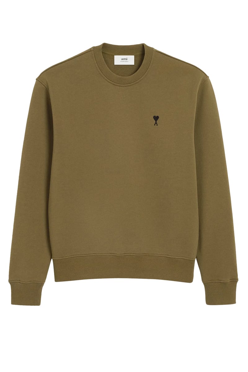 Ami Paris - Sweatshirt Ami De Coeur – Bronze