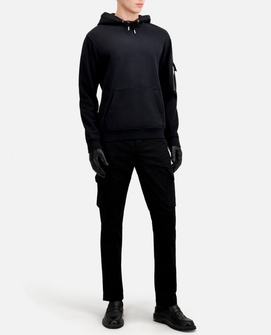 The Kooples - Hooded Sweatshirt With Snaps - Men