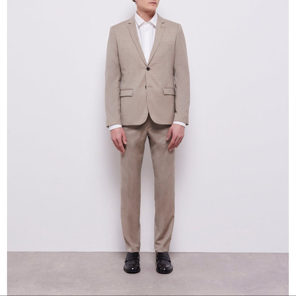 The Kooples - Veste En Laine - Beige - Homme