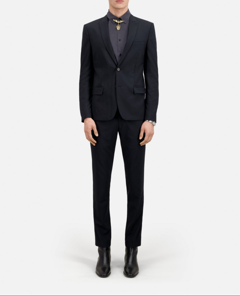 The Kooples - Blazer En Laine - Noir - Homme