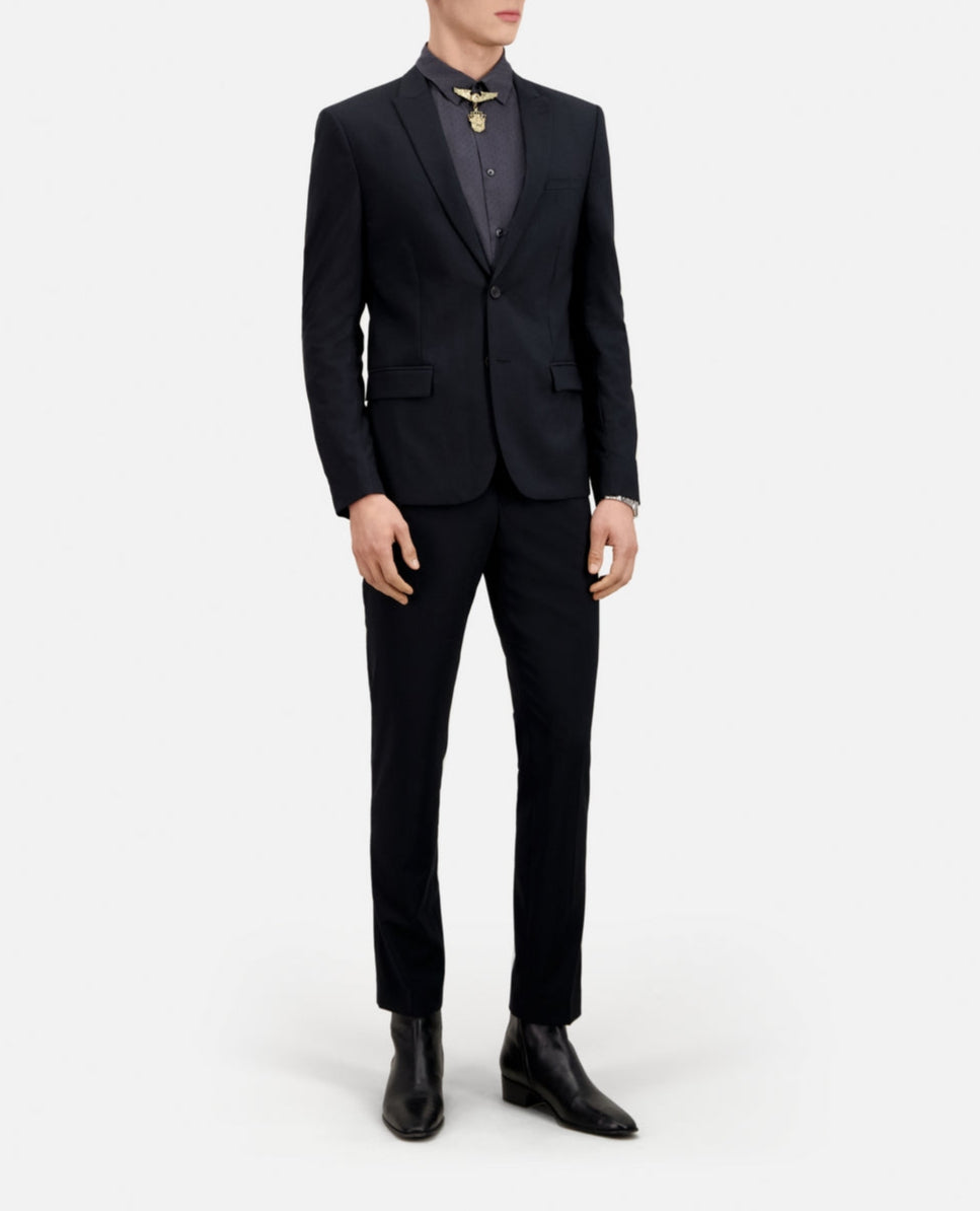 The Kooples - Blazer En Laine - Noir - Homme