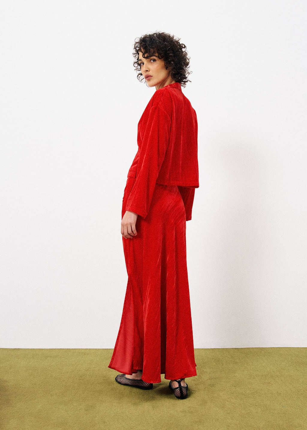 Aidee Blouse - Red