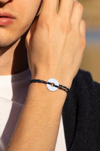 Bassin Bracelet - Navy Blue & Beige