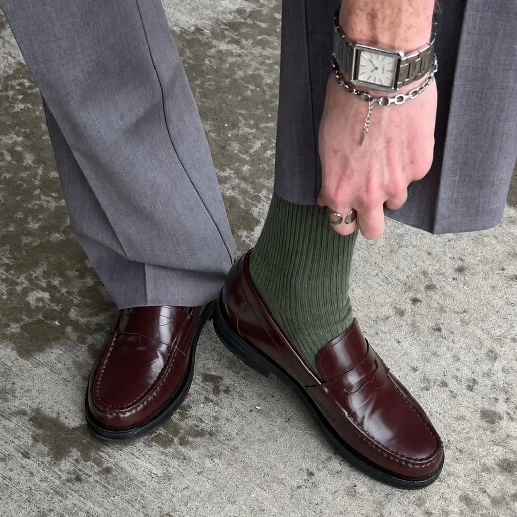 Schoenen Braga Bordeaux
