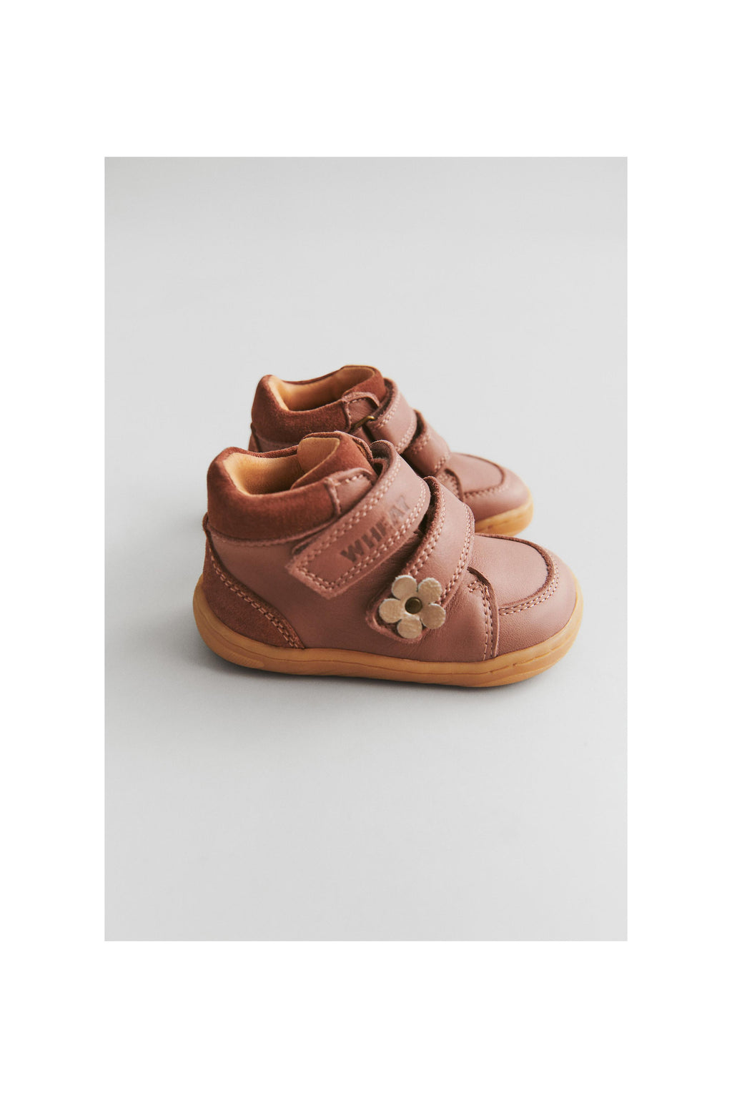 Barry First Steps Slippers - Old Rose