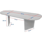 Ceane - Table Basse - Effet Travertin Et Noyer - Beige