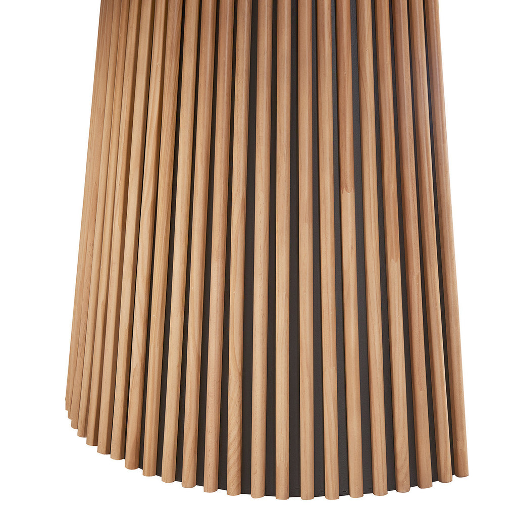 Ada - Table à Manger Ronde Extensible en 4 à 8 Personnes - 120/200 cm - Bois