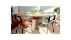 Ada - Table à Manger Ronde en 4 Personnes - Diamètre 120 cm - Bois