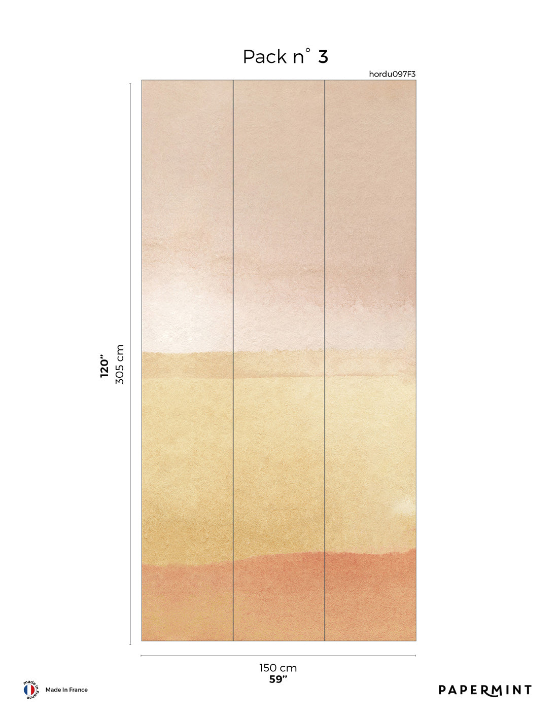 Mural Horizon Dune - Sunset